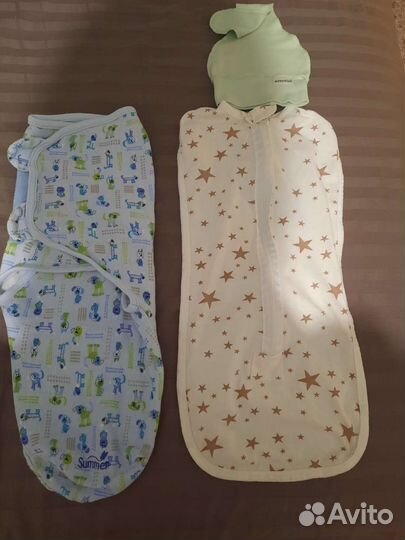 Пеленка кокон на 0-3 месяца,3-6 мес