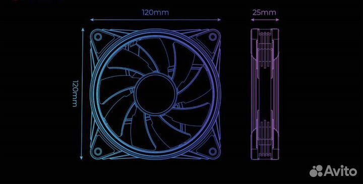 Кулер для корпуса пк