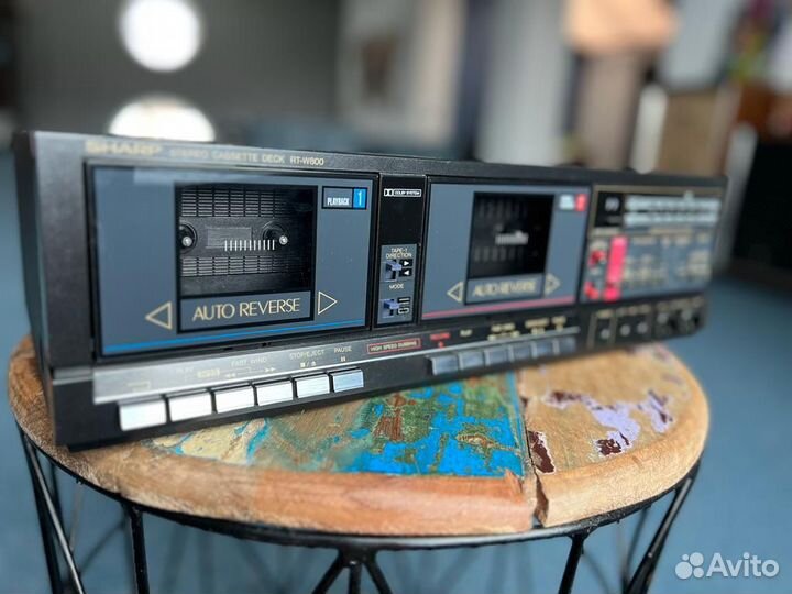 Дека кассетная sharp rt-w800