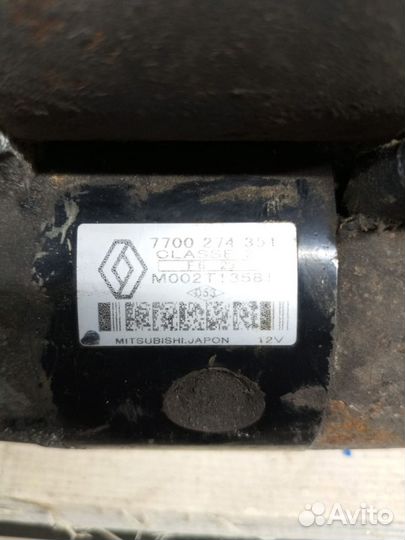 Стартер Renault symbol 1.4