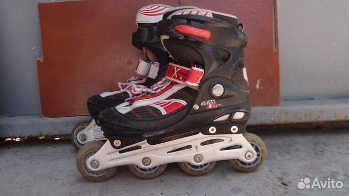 Раздвижные роликовые коньки размер 36-39