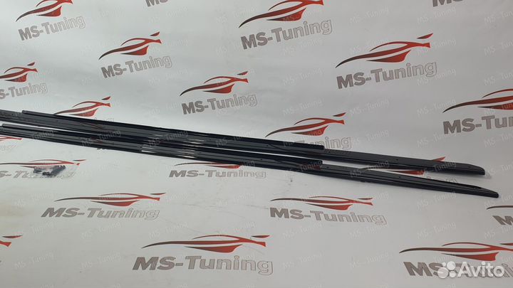 Накладки порогов BMW 5 F10