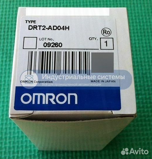 Аналоговый модуль Omron DRT2-AD04H