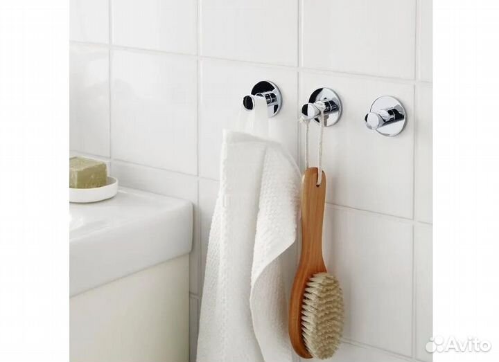 Крючки для ванной и кухни IKEA skoghall 302.070.75