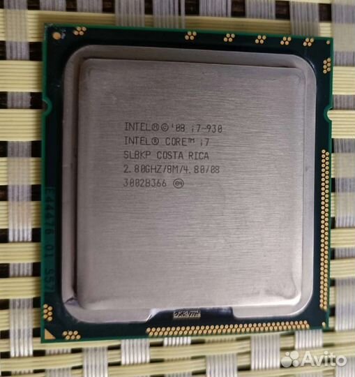 Процессор i7 930(сокет 1366)