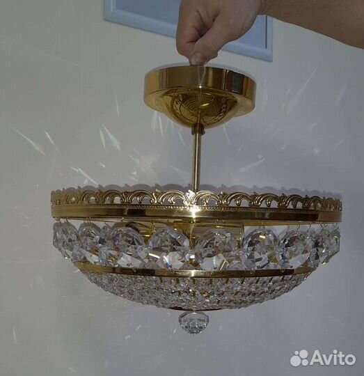 Люстра хрустальная, Чехия