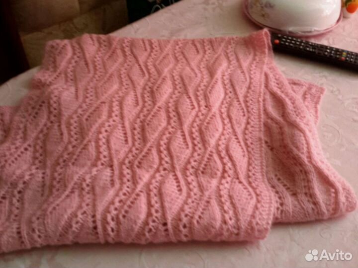 Палантин ручной работы