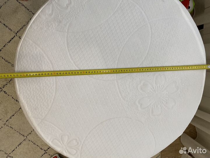 Детский матрас в круглую кроватку
