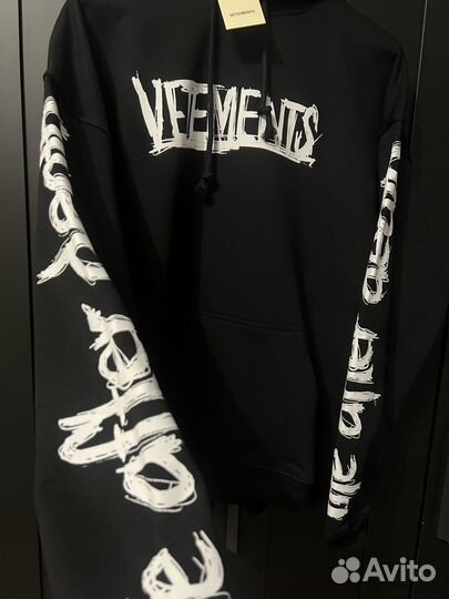 Худи Vetements World Tour Oversize