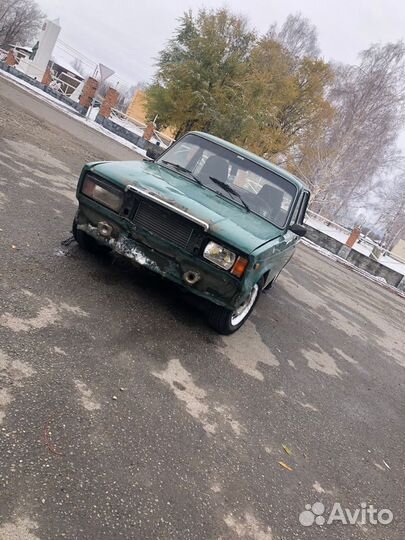 ВАЗ 2107 1.6 МТ, 2005, битый, 800 000 км