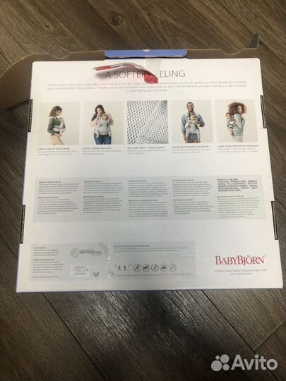 BabyBjorn Эрго-рюкзак One Mesh + нагрудник