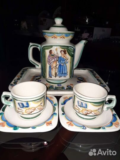 Кофейный сервиз, зик, Конаково 