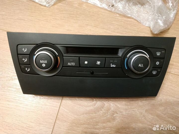 Блок климат контроля бмв Е90 Е91 Управление печки