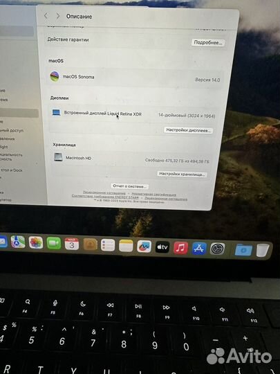 Macbook Pro 14 m1 16gb