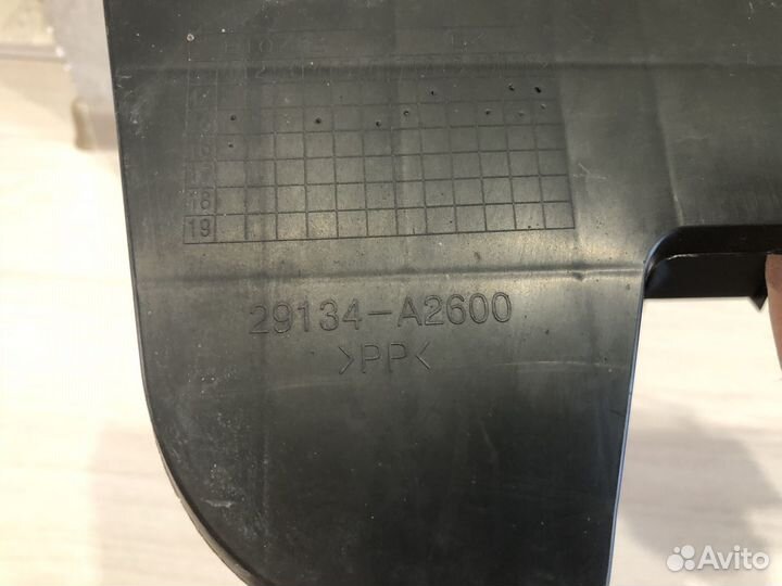 Дефлектор радиаторов правый