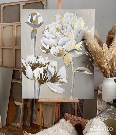 Картины с цветами