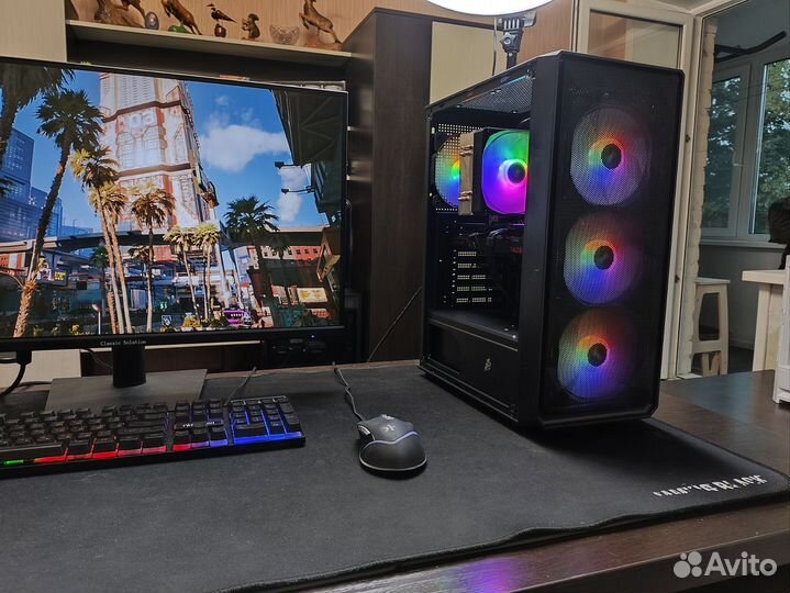 Игровой комп Intel 12100F+ RX6600 XT