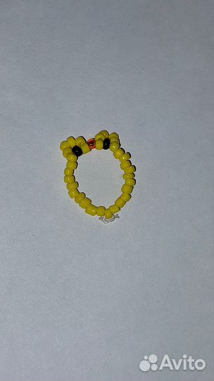Кольцо из бисера