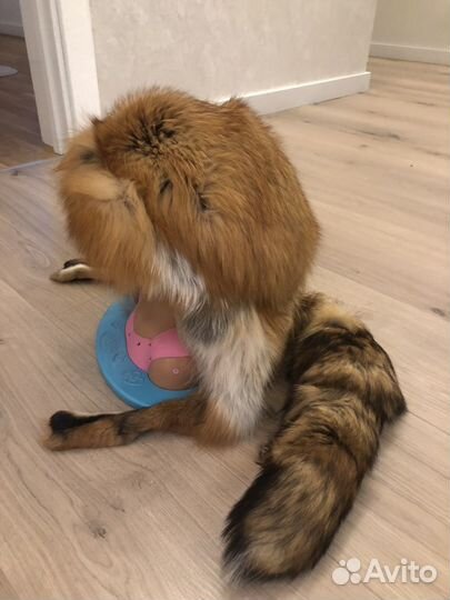 Шапка лисья