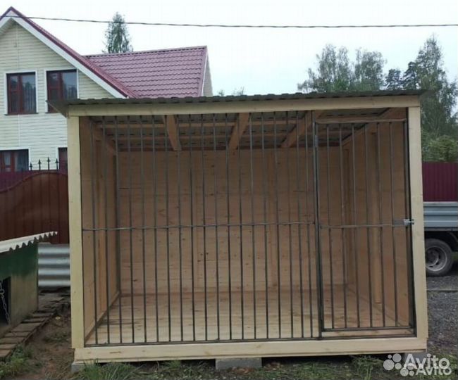Вольер на дачу