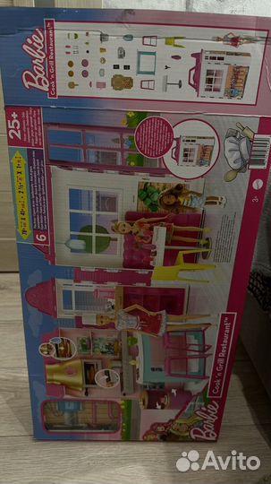 Набор игровой Barbie Гриль-ресторан с куклой HBB91