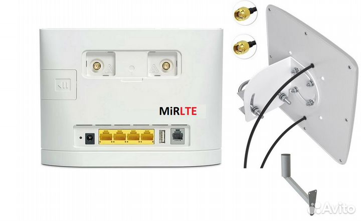 Huawei B315 комплект с рэмо антенной MiMo 15dBi Вс