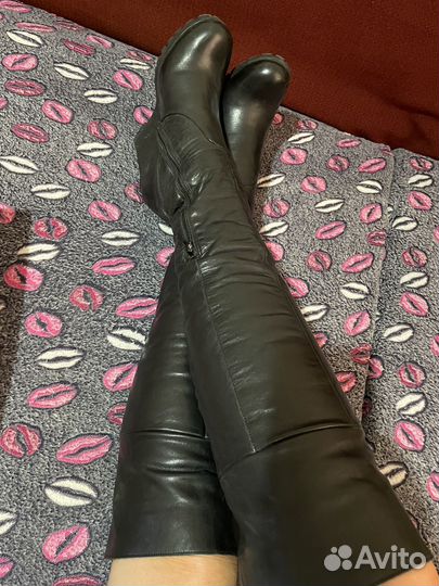 Ботфорты. Натуральная кожа