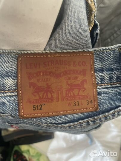 Джинсы levis 512