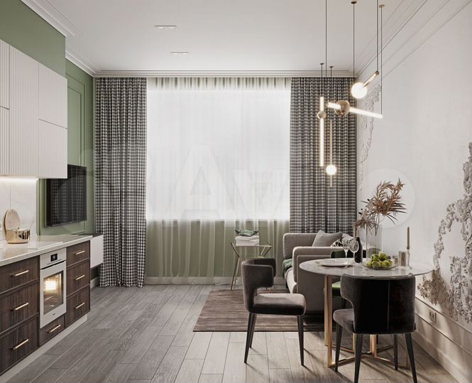 2-к. квартира, 64,9 м², 17/25 эт.