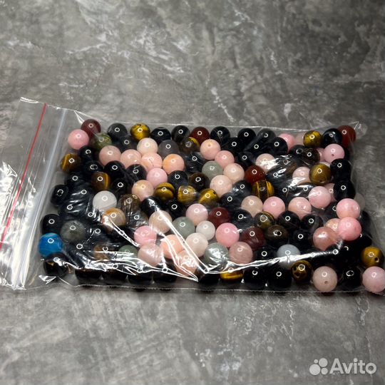 Бусины камни с дефектом