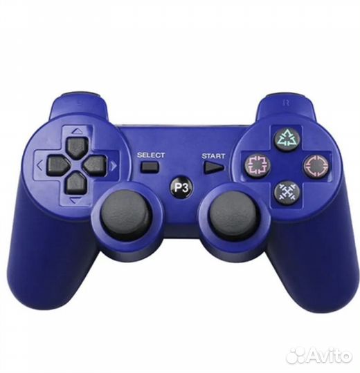 Джойстик беспроводной PS 3 Controller синий