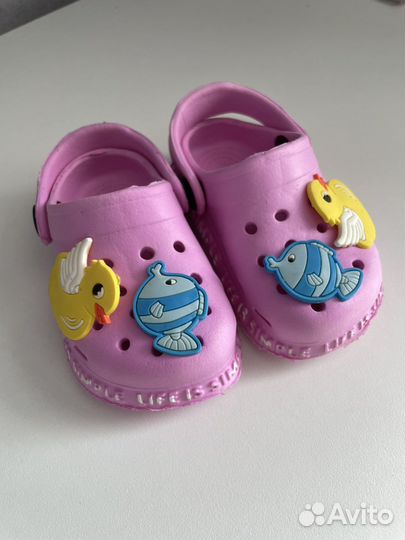 Сабо для девочки