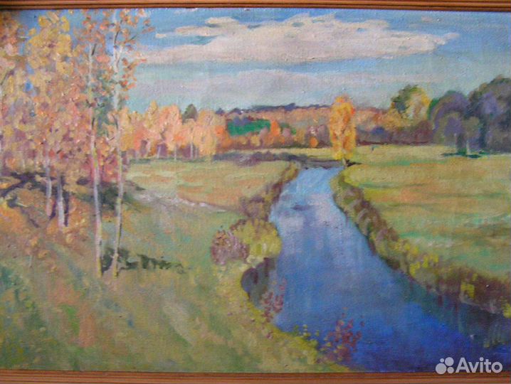 Картина маслом на холсте пейзаж