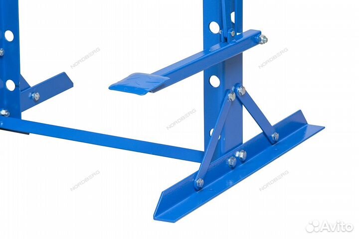 Пресс гидравлический с ножным и ручным приводом