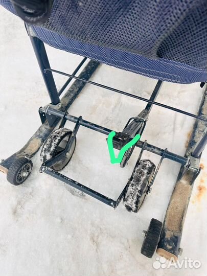 Детские санки коляска бу