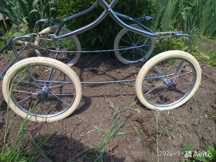 Детская ретро коляска гдр zekiwa