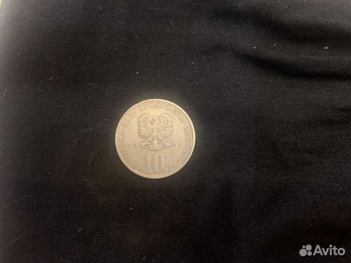 Монета Польша 10 злотых