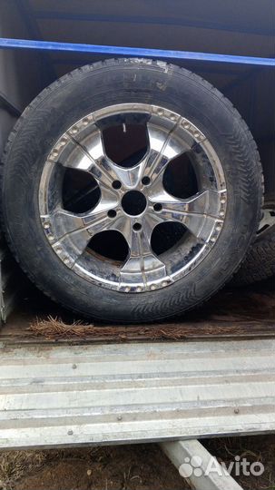 Диски toyota land cruiser r 20 (в сборе) 4 штуки