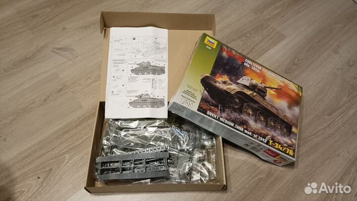 Модель 3525 Звезда Т-34/76 обр. 1943 г. 1/35