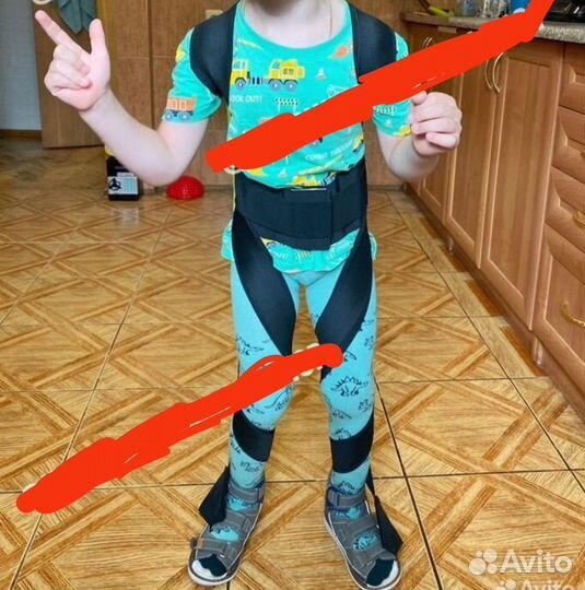 Корсет для вертикализации и деротации при дцп