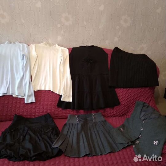 Школьные вещи пакетом на девочку 1-2класса