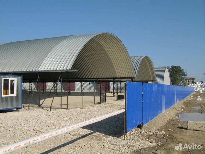 Ангары арочные 21 х60 (1260 м2)