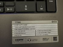 Ноутбук acer aspire 7750g