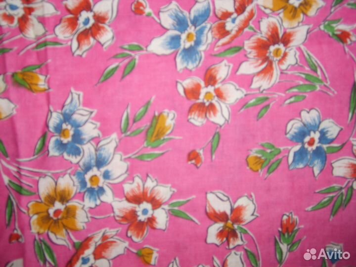 Ткани из хлопка времен СССР