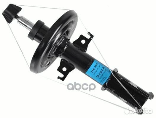 Амортизатор пер.renault fluence 09-17 (газ.) 315