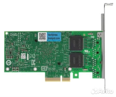 Intel Ethernet Server Adapter i350t4v2blk