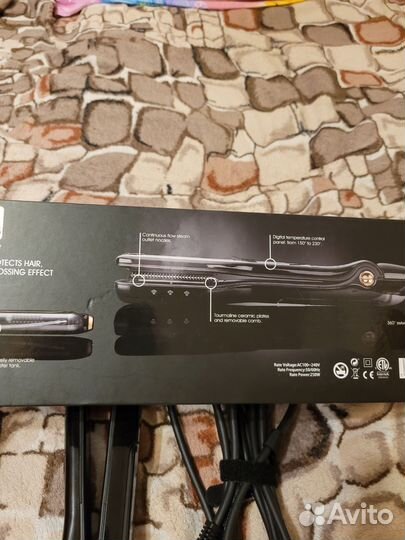 Паровой выпрямитель для волос