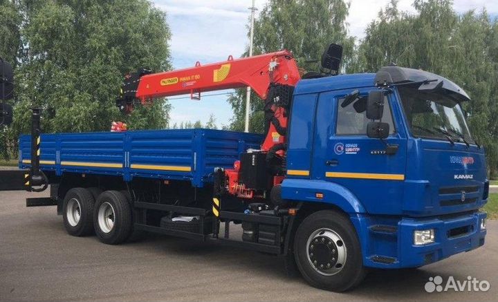 Водитель манипулятора кму Камаз 65115 Канглим