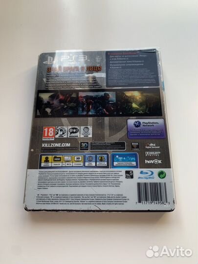 PS3 Killzone 3 коллекционное издание