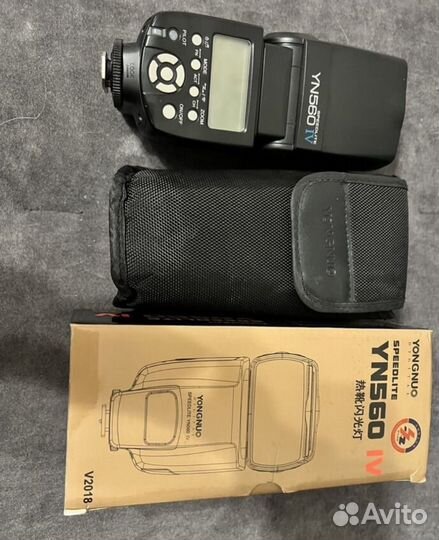 Вспышка yongnuo 560 iv